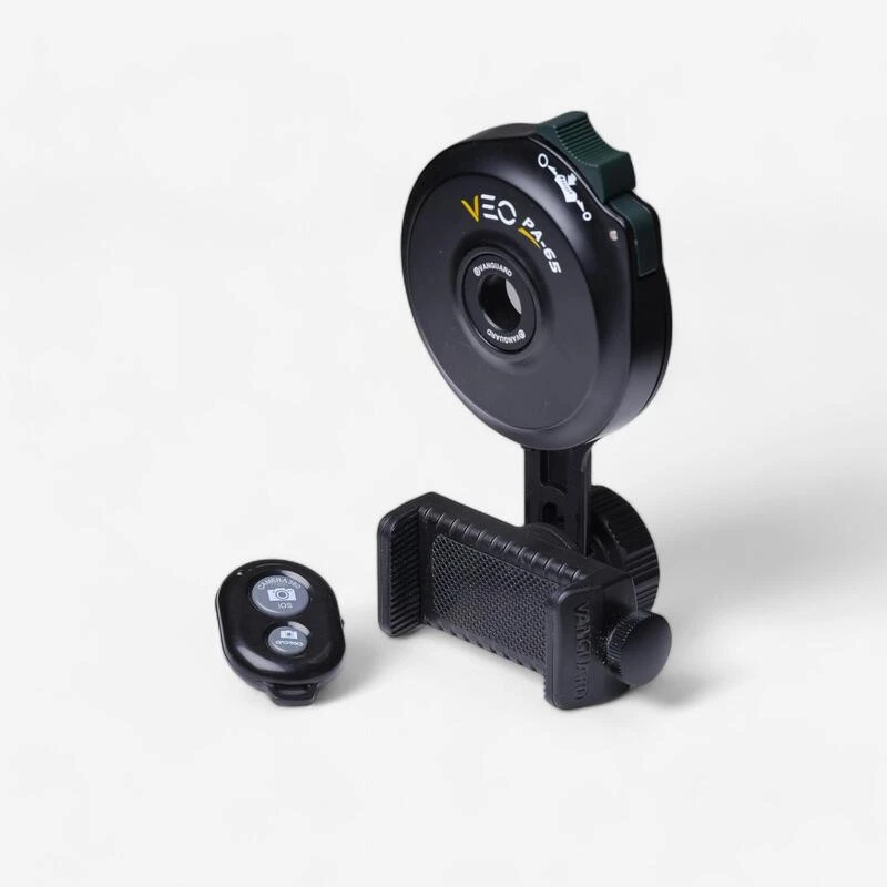 Adaptateur Digiscopie Téléphone Vanguard VEO PA-65 Avec Télécommande Bluetooth 1 Adaptateur Digiscopie Téléphone Vanguard VEO PA-65 Avec Télécommande Bluetooth