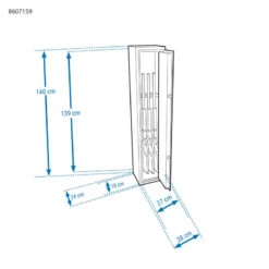 Armoire Forte 4 Armes SOLOGNAC 500 18 Armoire Forte 4 Armes SOLOGNAC 500 -Le monde de la chasse Magasin armoire forte 4 armes solognac 500 8