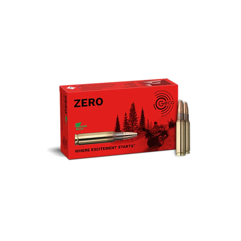 BALLE 30-06 GECO ZERO 8.8G/136 Grains 1 BALLE 30-06 GECO ZERO 8.8G/136 Grains