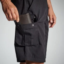 BERMUDA CARGO 500 NOIR 14 BERMUDA CARGO 500 NOIR -Le monde de la chasse Magasin bermuda cargo 500 noir 6