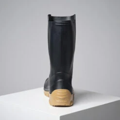 BOTTILLONS NOIRS LEGER PVC 100 FEMME 9 BOTTILLONS NOIRS LEGER PVC 100 FEMME -Le monde de la chasse Magasin bottillons noirs leger pvc 100 femme 3