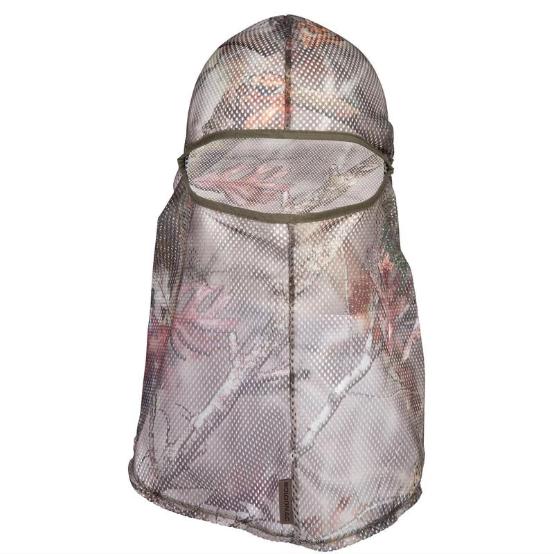 CAGOULE FILET MESH CHASSE 100 CAMOUFLAGE FORET 2 CAGOULE FILET MESH CHASSE 100 CAMOUFLAGE FORET – Image 2