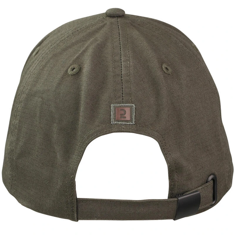 Casquette Chasse 500 Résistante Verte Foncée 3 Casquette Chasse 500 Résistante Verte Foncée – Image 3