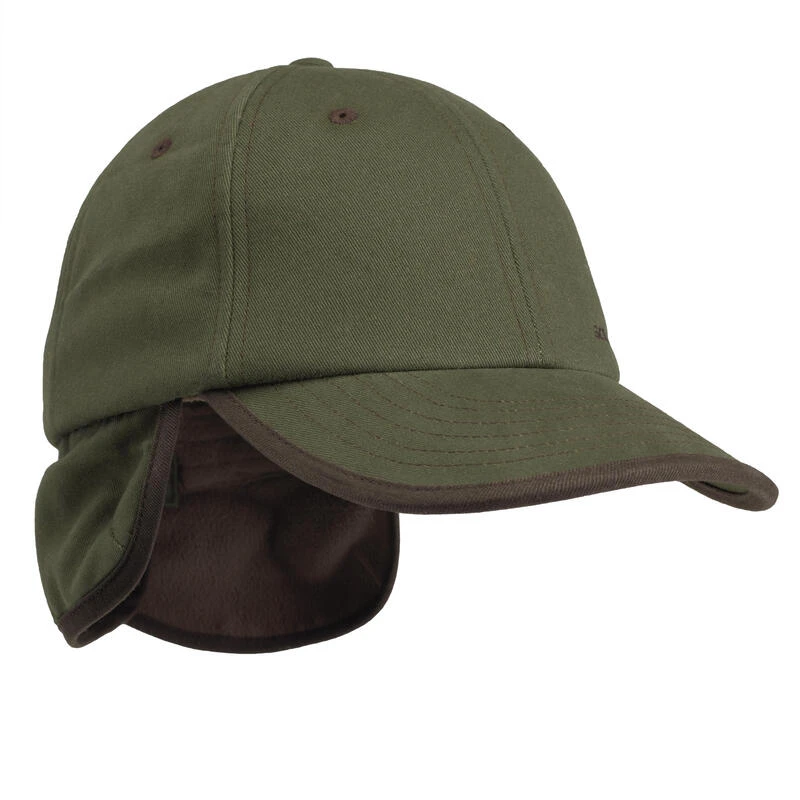CASQUETTE CHASSE POLAIRE 100 JUNIOR VERTE 1 CASQUETTE CHASSE POLAIRE 100 JUNIOR VERTE