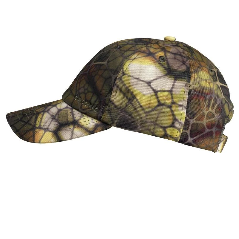 CASQUETTE CHASSE Respirante 100 CAMOUFLAGE FURTIV 2 CASQUETTE CHASSE Respirante 100 CAMOUFLAGE FURTIV â Image 2