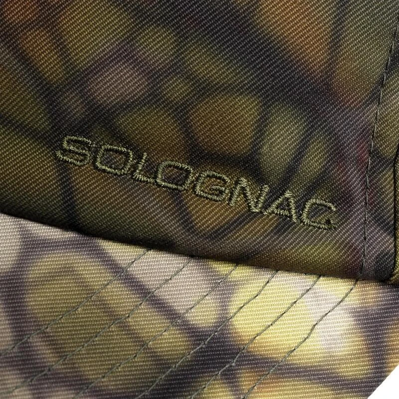 CASQUETTE CHASSE Respirante 100 CAMOUFLAGE FURTIV 7 CASQUETTE CHASSE Respirante 100 CAMOUFLAGE FURTIV â Image 7