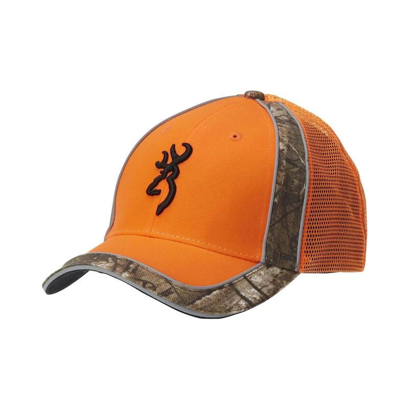 Browning Casquette De Chasse - Polson Meshback - Orange - Unisexe 1 Browning Casquette De Chasse - Polson Meshback - Orange - Unisexe