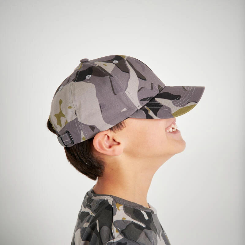 CASQUETTE SG100 JR CAMO WOODLAND GRIS 3 CASQUETTE SG100 JR CAMO WOODLAND GRIS – Image 3