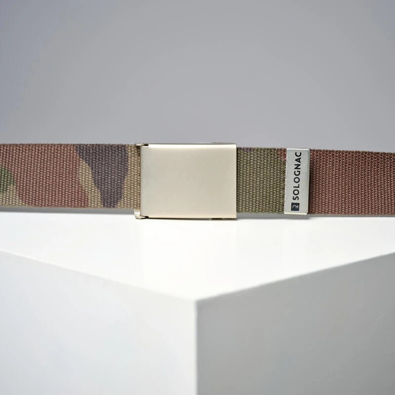 CEINTURE CHASSE 100 CAMOUFLAGE VERT 3 CEINTURE CHASSE 100 CAMOUFLAGE VERT – Image 3
