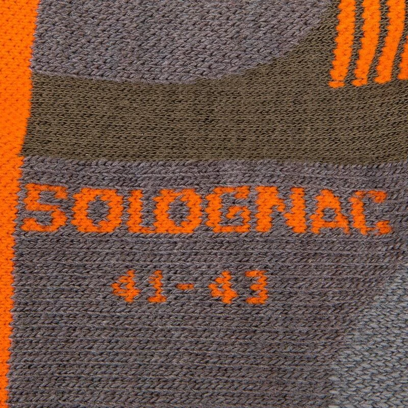 Chaussette Chasse Max-Warm 500 MIDDLE Marron 7 Chaussette Chasse Max-Warm 500 MIDDLE Marron â Image 7