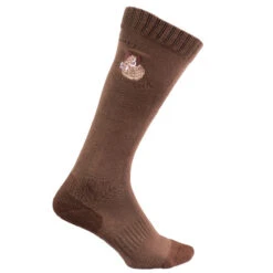 CHAUSSETTES CHASSE RESPIRANTES HAUTES 100 SANGLIER -Le monde de la chasse Magasin chaussettes chasse respirantes hautes 100 sanglier 1