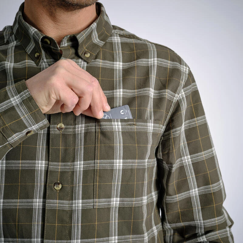 CHEMISE 100 A CARREAUX VERTE 4 CHEMISE 100 A CARREAUX VERTE – Image 4