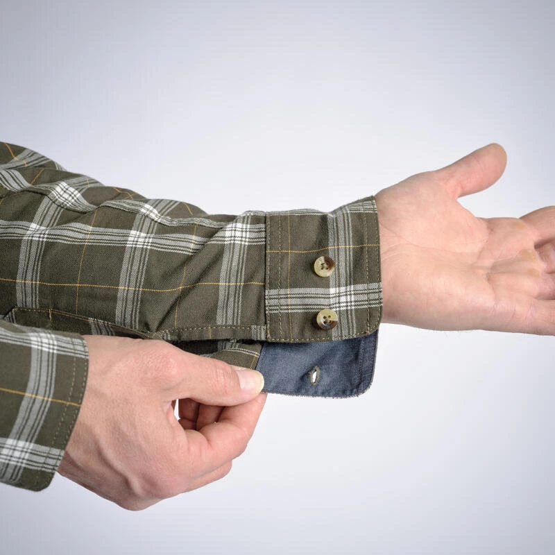 CHEMISE 100 A CARREAUX VERTE 5 CHEMISE 100 A CARREAUX VERTE – Image 5