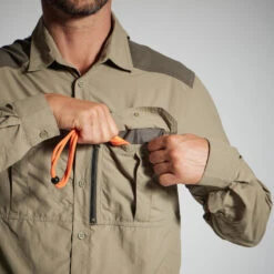 CHEMISE MANCHES LONGUES LEGERE ET RESPIRANTE 520 VERTE 13 CHEMISE MANCHES LONGUES LEGERE ET RESPIRANTE 520 VERTE -Le monde de la chasse Magasin chemise manches longues legere et respirante 520 verte 3