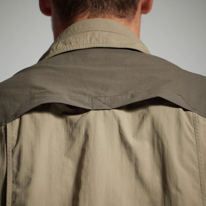 CHEMISE MANCHES LONGUES LEGERE ET RESPIRANTE 520 VERTE 7 CHEMISE MANCHES LONGUES LEGERE ET RESPIRANTE 520 VERTE – Image 7