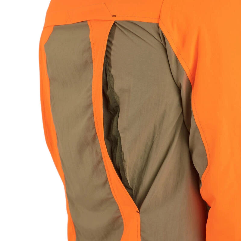 Chemise Manches Longues Légère Et Respirante Chasse 520 Verte Et Fluo 9 Chemise Manches Longues Légère Et Respirante Chasse 520 Verte Et Fluo – Image 9