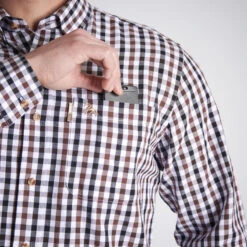 CHEMISE VERNEY CARRON À CARREAUX BLANCHE 8 CHEMISE VERNEY CARRON À CARREAUX BLANCHE -Le monde de la chasse Magasin chemise verney carron a carreaux blanche 3