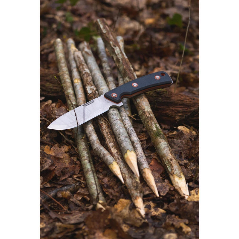 Couteau Chasse Fixe 9cm Grip Noir Sika 90 9 Couteau Chasse Fixe 9cm Grip Noir Sika 90 – Image 9