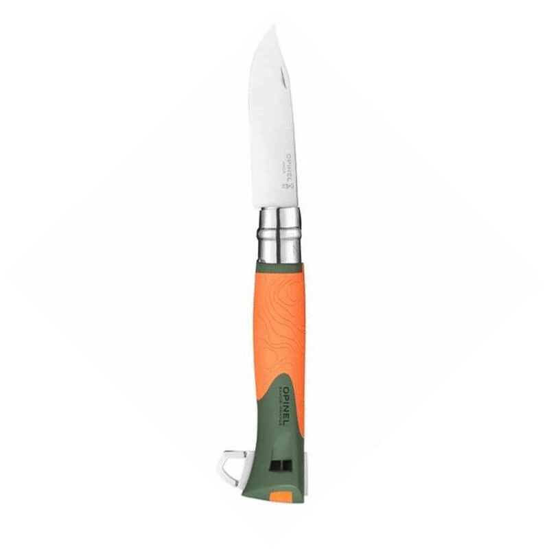 Couteau Chasse Pliant 10cm Orange Opinel Explore N°12 1 Couteau Chasse Pliant 10cm Orange Opinel Explore N°12
