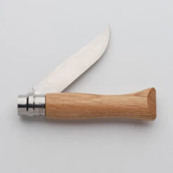 Couteau Pliant 9 Cm Inox Opinel N°9 Chêne 7 Couteau Pliant 9 Cm Inox Opinel N°9 Chêne -Le monde de la chasse Magasin couteau pliant 9 cm inox opinel n9 chene 2