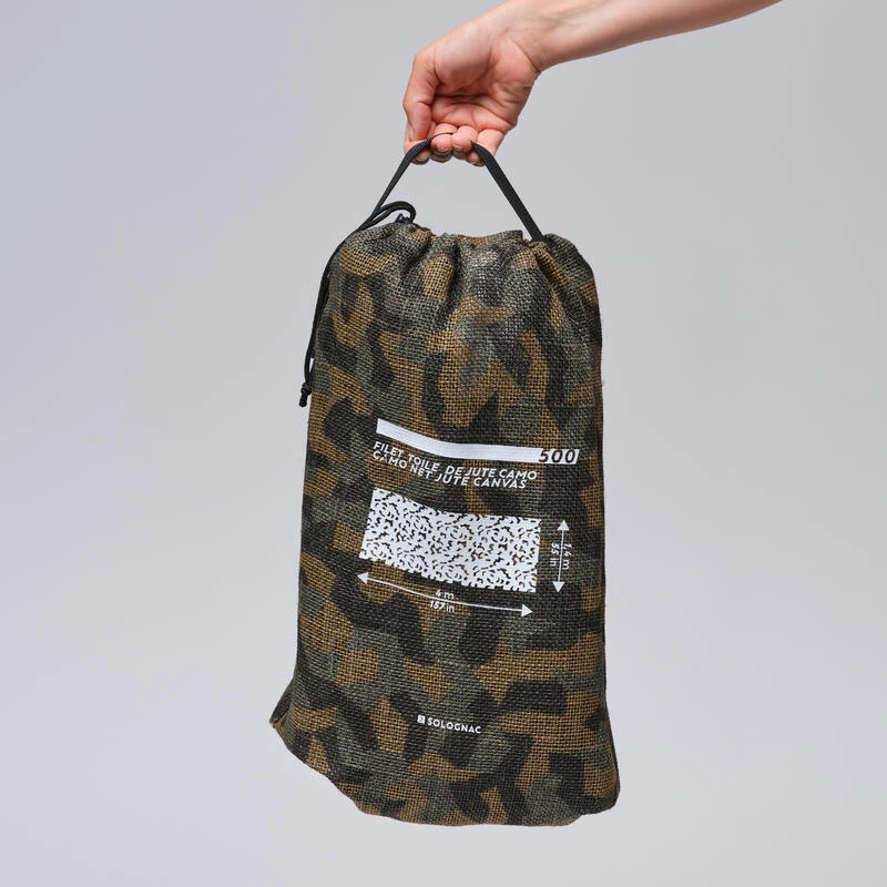 FILET 500 CAMOUFLAGE CHASSE TOILE JUTE 1,4 X 4m 3 FILET 500 CAMOUFLAGE CHASSE TOILE JUTE 1,4 X 4m – Image 3