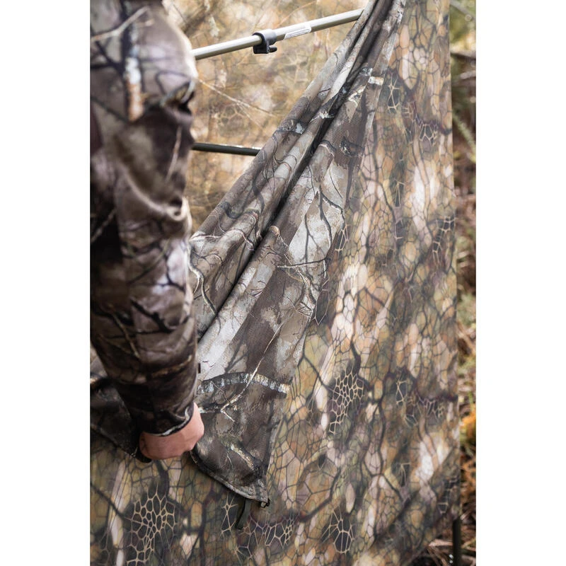 FILET CHASSE CAMOUFLAGE RÉVERSIBLE (FURTIV ET TREEMETIC)1,4Mx2,2M 5 FILET CHASSE CAMOUFLAGE RÉVERSIBLE (FURTIV ET TREEMETIC)1,4Mx2,2M – Image 5