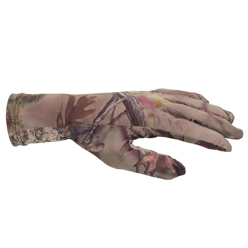 Gants De Chasse Polyester Respirants Femme - 500 Camouflage 4 Gants De Chasse Polyester Respirants Femme - 500 Camouflage – Image 4