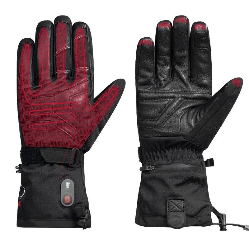 Gants De Ski Chauffants En Cuir EVO-3 Adulte 3 Gants De Ski Chauffants En Cuir EVO-3 Adulte – Image 3