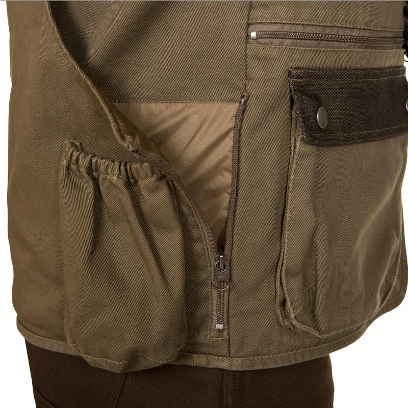 Gilet Chasse Résistant Et Multi Poches STEPPE 500 6 Gilet Chasse Résistant Et Multi Poches STEPPE 500 – Image 6