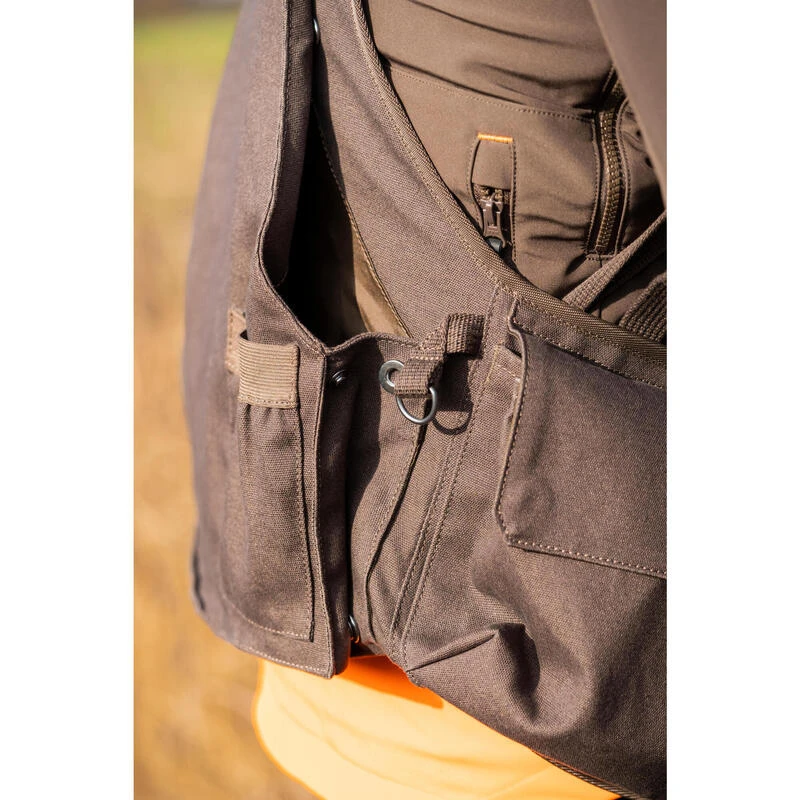 Gilet Chasse Résistant Homme - 900 Marron 8 Gilet Chasse Résistant Homme - 900 Marron – Image 8