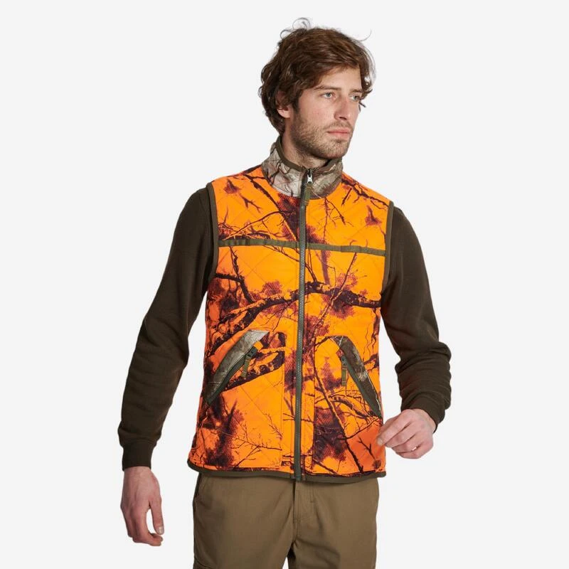 Gilet Chasse Réversible Treemetic/Treemetic Fluo 100 1 Gilet Chasse Réversible Treemetic/Treemetic Fluo 100
