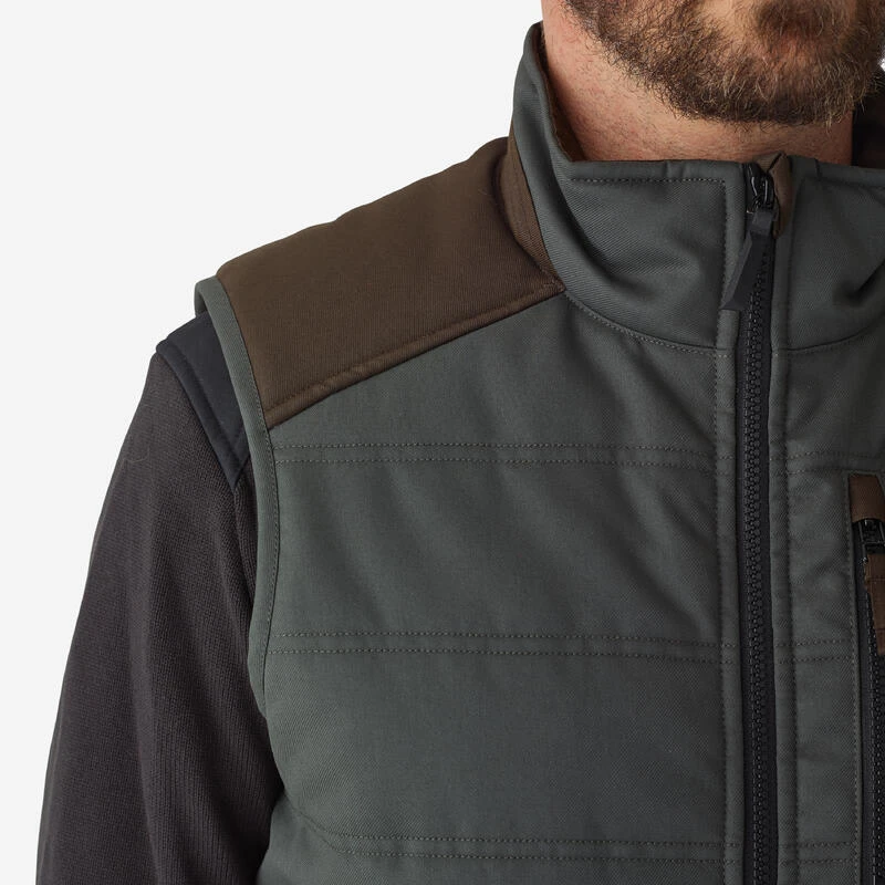 Gilet De Chasse Chaud Vert 500. 7 Gilet De Chasse Chaud Vert 500. – Image 7