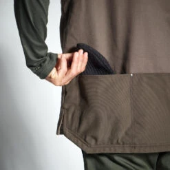 GILET RESISTANT 500 MARRON 14 GILET RESISTANT 500 MARRON -Le monde de la chasse Magasin gilet resistant 500 marron 4