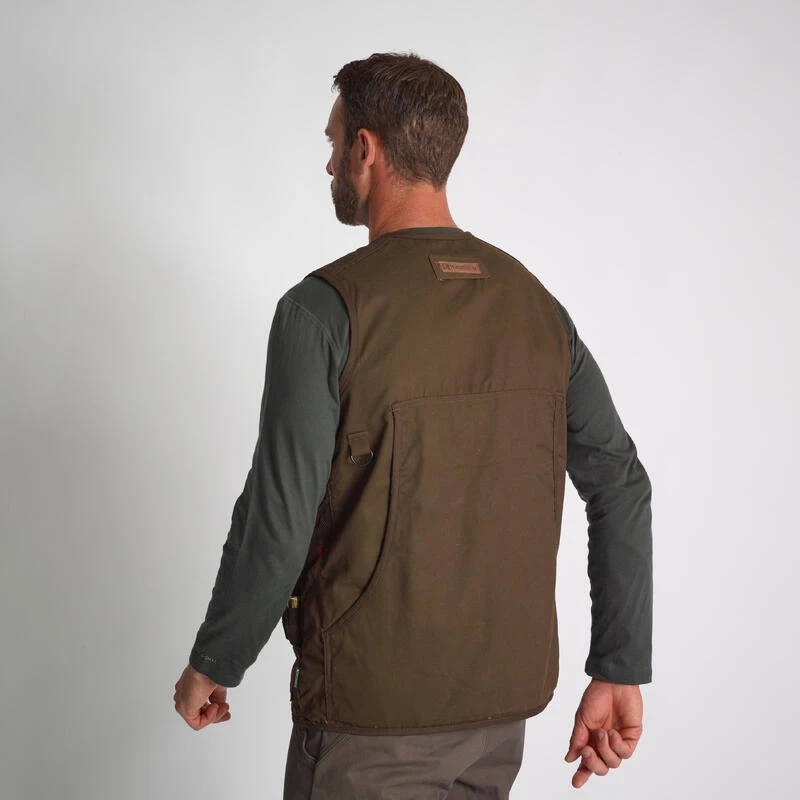 GILET REVERSIBLE PERCUSSION CAMO FLUO / VERT 3 GILET REVERSIBLE PERCUSSION CAMO FLUO / VERT – Image 3