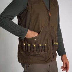 GILET REVERSIBLE PERCUSSION CAMO FLUO / VERT 14 GILET REVERSIBLE PERCUSSION CAMO FLUO / VERT -Le monde de la chasse Magasin gilet reversible percussion camo fluo vert 4