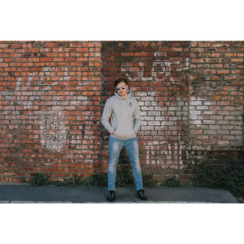 GUGGEN Mountain H02 Sweat à Capuche En Polaire à Manches Longues Pour Homme 3 GUGGEN Mountain H02 Sweat à Capuche En Polaire à Manches Longues Pour Homme – Image 3