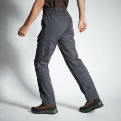 PANTALON CARGO RESISTANT STEPPE 300 GRIS 11 PANTALON CARGO RESISTANT STEPPE 300 GRIS -Le monde de la chasse Magasin pantalon cargo resistant steppe 300 gris 2