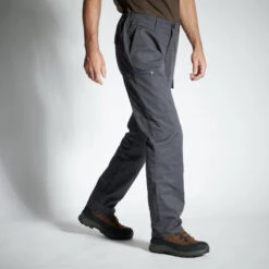 PANTALON CARGO RESISTANT STEPPE 300 GRIS 12 PANTALON CARGO RESISTANT STEPPE 300 GRIS -Le monde de la chasse Magasin pantalon cargo resistant steppe 300 gris 3