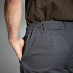 PANTALON CARGO RESISTANT STEPPE 300 GRIS 17 PANTALON CARGO RESISTANT STEPPE 300 GRIS -Le monde de la chasse Magasin pantalon cargo resistant steppe 300 gris 8