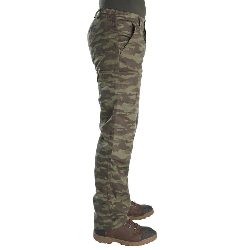 PANTALON CHASSE CHAUD CAMOUFLAGE 100 3 PANTALON CHASSE CHAUD CAMOUFLAGE 100 – Image 3