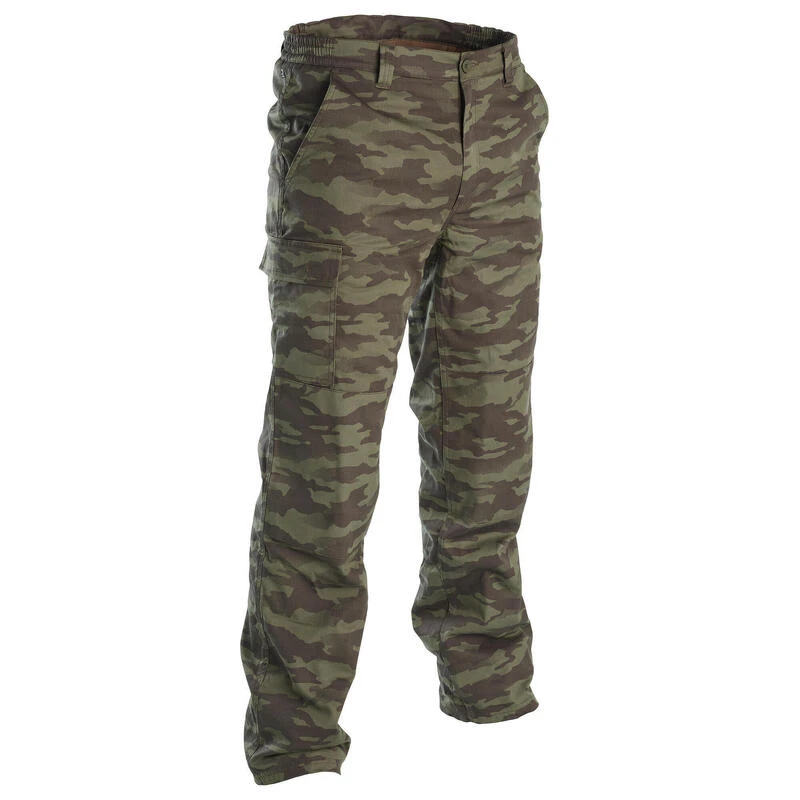PANTALON CHASSE CHAUD CAMOUFLAGE 100 1 PANTALON CHASSE CHAUD CAMOUFLAGE 100