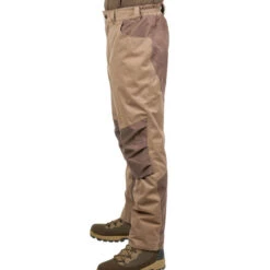 PANTALON CHASSE IMPERMEABLE CHAUD SILENCIEUX MARRON 520 11 PANTALON CHASSE IMPERMEABLE CHAUD SILENCIEUX MARRON 520 -Le monde de la chasse Magasin pantalon chasse impermeable chaud silencieux marron 520 2