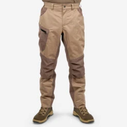 PANTALON CHASSE IMPERMEABLE CHAUD SILENCIEUX MARRON 520 15 PANTALON CHASSE IMPERMEABLE CHAUD SILENCIEUX MARRON 520 -Le monde de la chasse Magasin pantalon chasse impermeable chaud silencieux marron 520 6