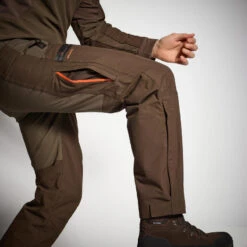PANTALON CHASSE IMPERMÉABLE RENFORT MARRON 900 BÉCASSE 15 PANTALON CHASSE IMPERMÉABLE RENFORT MARRON 900 BÉCASSE -Le monde de la chasse Magasin pantalon chasse impermeable renfort marron 900 becasse 5