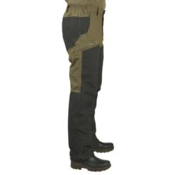 PANTALON CHASSE IMPERMÉABLE RENFORT VERT 520 14 PANTALON CHASSE IMPERMÉABLE RENFORT VERT 520 -Le monde de la chasse Magasin pantalon chasse impermeable renfort vert 520 4