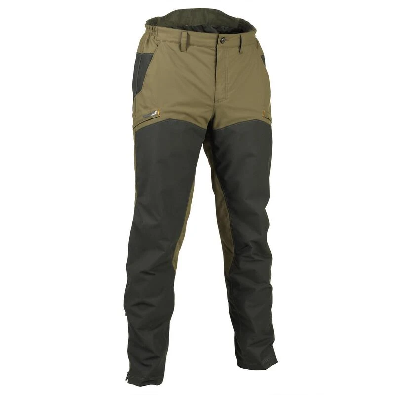 PANTALON CHASSE IMPERMÉABLE RENFORT VERT 520 1 PANTALON CHASSE IMPERMÉABLE RENFORT VERT 520