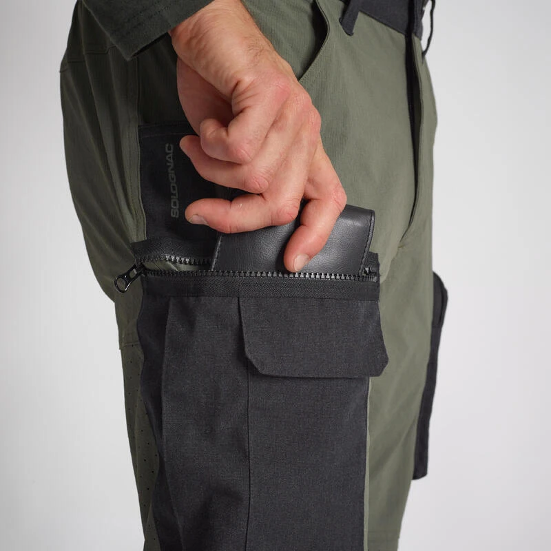 Pantalon Chasse Léger Résistant Et Respirant Homme - 900 Vert 4 Pantalon Chasse Léger Résistant Et Respirant Homme - 900 Vert – Image 4
