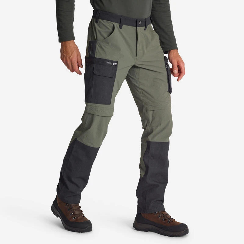 Pantalon Chasse Léger Résistant Et Respirant Homme - 900 Vert 1 Pantalon Chasse Léger Résistant Et Respirant Homme - 900 Vert