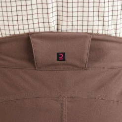 PANTALON FEMME CHASSE CHAUD IMPERMÉABLE MARRON 500 16 PANTALON FEMME CHASSE CHAUD IMPERMÉABLE MARRON 500 -Le monde de la chasse Magasin pantalon femme chasse chaud impermeable marron 500 6