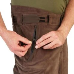 PANTALON IMPERMÉABLE CHAUD 900 MARRON 17 PANTALON IMPERMÉABLE CHAUD 900 MARRON -Le monde de la chasse Magasin pantalon impermeable chaud 900 marron 7